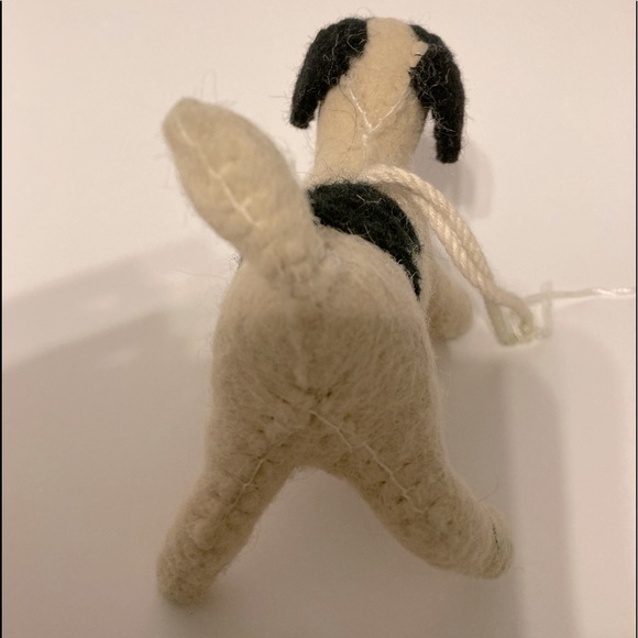 “TERRIER” Felted Dog Ornament - Picture 5 of 7